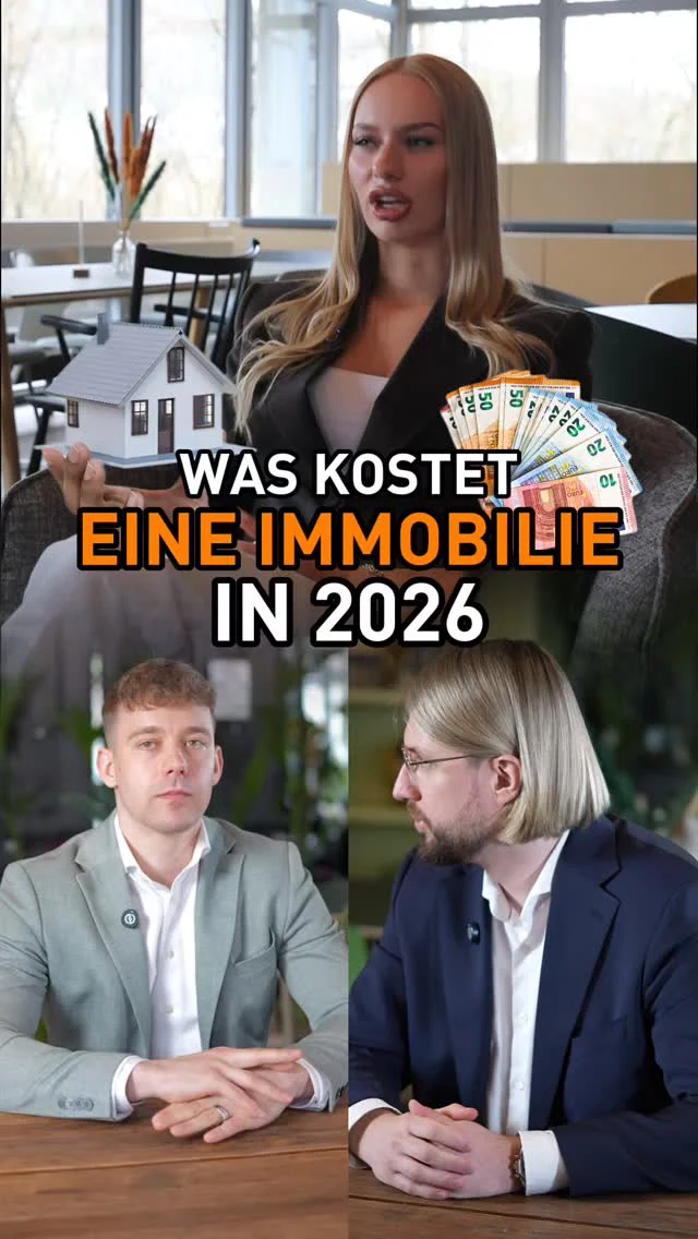 Die häufigste Frage die ich bekomme:„Dario, was kostet mich eine Immobilie im Monat wirklich?"Ehrliche Antwort: Es kommt drauf an.Aber hier sind die 3 realistischen Szenarien:Szenario 1 – Cashflow positiv:
Nach Steuervorteilen, Mieteinnahmen und Abschreibungen bleibt am Ende des Monats ein Plus.
Ziel bei jedem Wohnwert-Objekt.Szenario 2 – KfW-Projekt:
Etwas höhere Tilgung. Dafür KfW-Zuschüsse on top.
Du zahlst 100–200 € im Monat selbst.
Aber dieses Geld ist nicht weg –
es landet direkt in der Tilgung.
Direkt in deinem Vermögen.Szenario 3 – Anfangs leicht negativ:
Manche Objekte kosten am Anfang etwas.
Aber nach der ersten Mietanpassung in 2–3 Jahren dreht sich das Blatt.
Was heute 150 € kostet, bringt morgen 100 € Cashflow.Das Wichtigste:
Geld das du in die Tilgung steckst ist nicht ausgegeben.
Es ist investiert.

In Sachwert. In dein Vermögen. In deine Zukunft.👇 Kommentiere „START" – wir rechnen kostenlos durch was eine Immobilie in deiner Situation monatlich kostet.