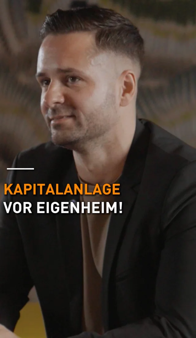 Eigenheim-Traum? Nicht aufgeben.
Nur kurz hintenanstellen.
Schritt 1: 2–3 Kapitalanlage-Immobilien kaufen
Schritt 2: Mieter zahlen ab · Finanzamt gibt zurück · Cashflow entsteht
Schritt 3: Mit diesem Cashflow das Eigenheim finanzieren
Und die Angst dass Kapitalanlagen das Eigenheim blockieren?
Falsch gedacht.
Je mehr du getilgt hast desto mehr Sicherheiten hast du bei der Bank. Desto besser die Konditionen für dein Eigenheim.
Kapitalanlagen zuerst = schneller zum Eigenheim.
👇 Kommentiere „START" – kostenlose Erstberatung bei Wohnwert